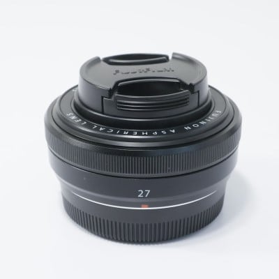 フジノンレンズ XF27mmF2.8 ブラック