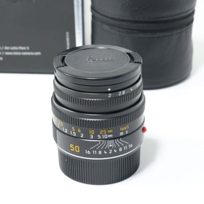 ズミクロン M 50mm F2 ブラック 6bit 11826 (11826C)