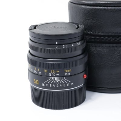 ズミクロン M 50mm F2 ブラック 6bit 11826 (11826C)
