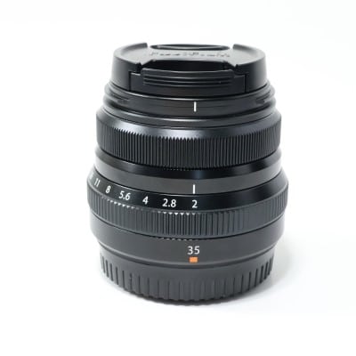 富士フイルム フジノンレンズ XF35mmF2 R WR ブラック 中古