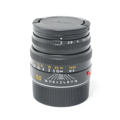 ズミクロン M 50mm F2 ブラック 6bit 11826 (11826C)