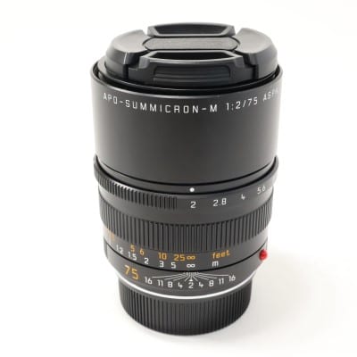 ライカ アポ・ズミクロンM f2/75mm ASPH. ブラック 11637C