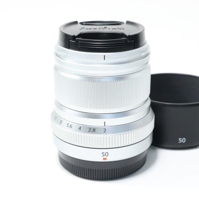 フジノンレンズ XF50mmF2 R WR シルバー