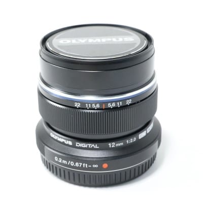 M.ZUIKO DIGITAL ED 12mm F2.0 ブラック