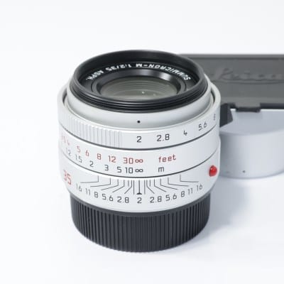 ライカ ズミクロンM f2/35mm ASPH. シルバー 11674
