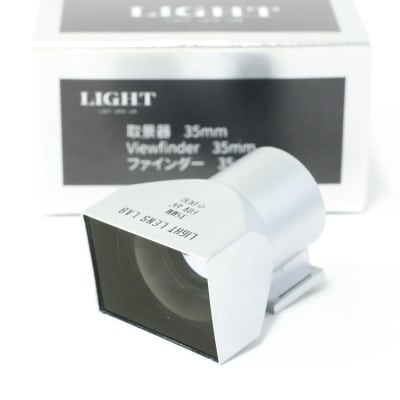 35mm 光学ビューファインダー L-VF35/SBLOO 復刻 シルバー