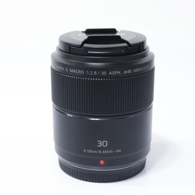 Panasonic LUMIX G MACRO 30mm/F2.8 ASPH./MEGA O.I.S. H-HS030 AB