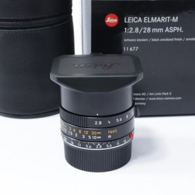 ライカ エルマリートM f2.8/28mm ASPH. ブラック 11677