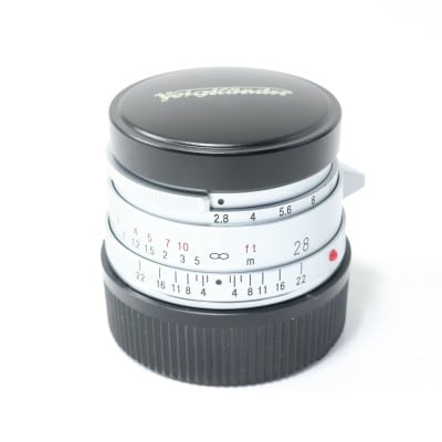 COLOR-SKOPAR 28mm F2.8 Aspherical Type II VM シルバー