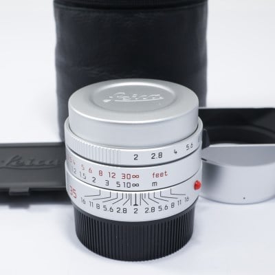 ライカ ズミクロンM f2/35mm ASPH. シルバー 11674