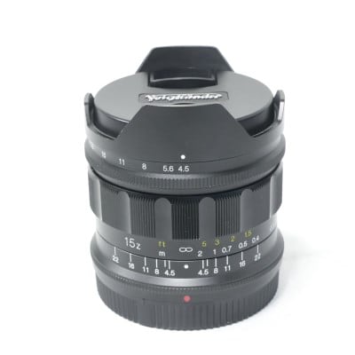 SUPER WIDE-HELIAR 15mm F4.5 Aspherical Z-mount(フルサイズ)