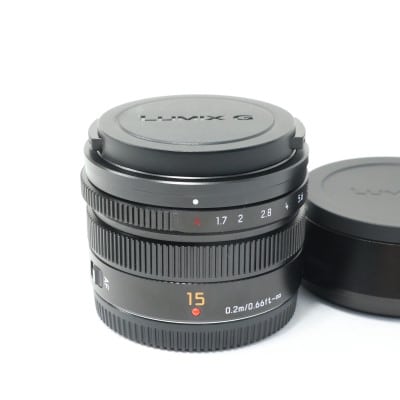 LEICA DG SUMMILUX 15mm/F1.7 ASPH. ブラック H-X015-K