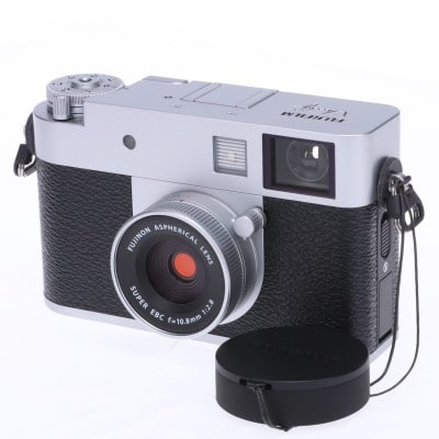 フィルムカメラ HIKARU 富士フイルム X half (FUJIFILM X-HF1) シルバー 中古