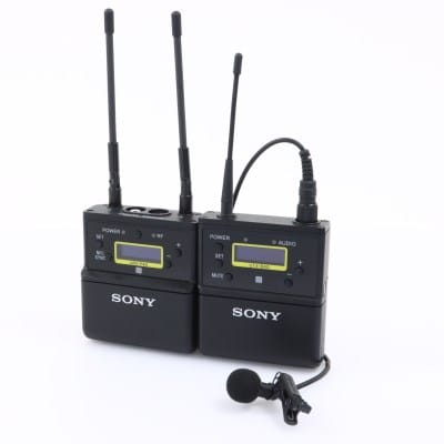 SONY UWP-D21 B帯アナログワイヤレスマイクロホンパッケージ ABランク