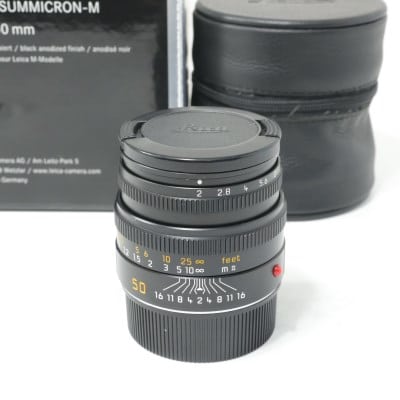 ズミクロン M 50mm F2 ブラック 6bit 11826 (11826C)