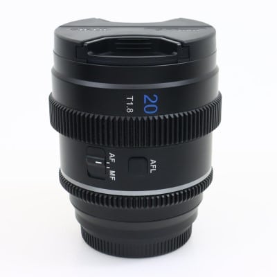 オートフォーカスアナモルフィックレンズ T1.8 S35 20mm L/ナチュラル 20AF133X-LN