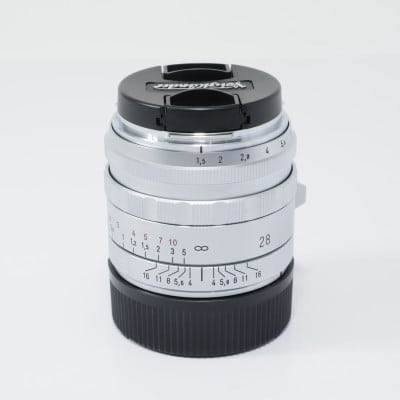 NOKTON Vintage Line 28mm F1.5 Aspherical Type II VM シルバー