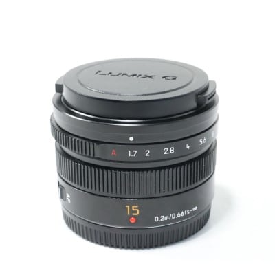LEICA DG SUMMILUX 15mm/F1.7 ASPH. ブラック H-X015-K