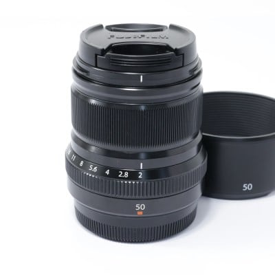 フジノンレンズ XF50mmF2 R WR ブラック