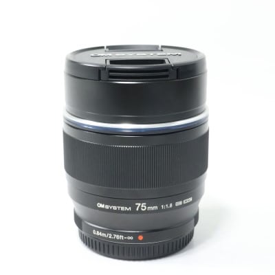 OM SYSTEM M.ZUIKO DIGITAL ED 75mm F1.8 ブラック
