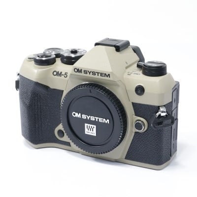 OM SYSTEM OM-5 Mark II ボディー サンドベージュ