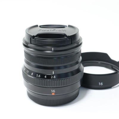 フジノンレンズ XF16mmF2.8 R WR ブラック