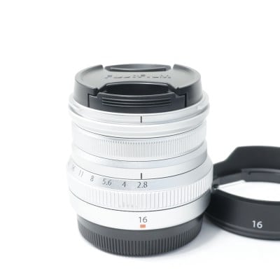 フジノンレンズ XF16mmF2.8 R WR シルバー