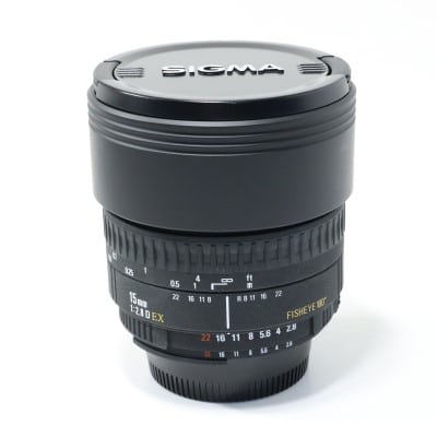 15mm F2.8 EX FISHEYE ニコン