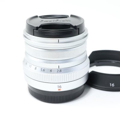 フジノンレンズ XF16mmF2.8 R WR シルバー