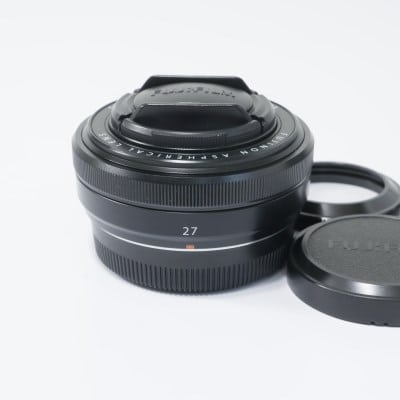 フジノンレンズ XF27mmF2.8 ブラック