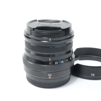フジノンレンズ XF16mmF2.8 R WR ブラック
