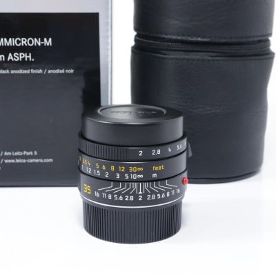 ライカ ズミクロンM f2/35mm ASPH. ブラック 11673