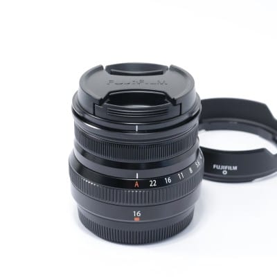 フジノンレンズ XF16mmF2.8 R WR ブラック