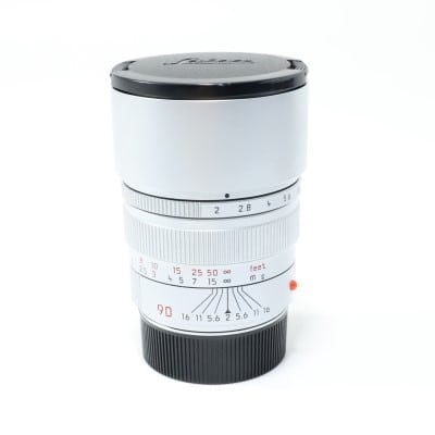 ズミクロン M 90mm F2 Ver.4 シルバー E55
