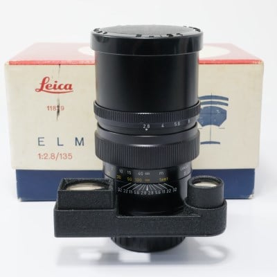 エルマリート M 135mm F2.8 ブラック メガネ付 後期