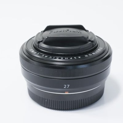 フジノンレンズ XF27mmF2.8 ブラック
