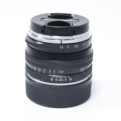 NOKTON vintage line 50mm F1.5 Aspherical Ⅱ VM ブラック MC