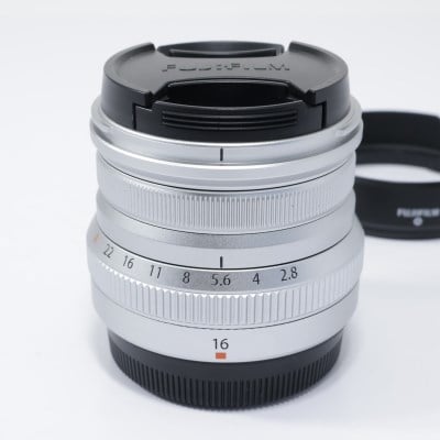 フジノンレンズ XF16mmF2.8 R WR シルバー