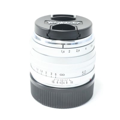 NOKTON vintage line 50mm F1.5 Aspherical Ⅱ VM シルバー MC