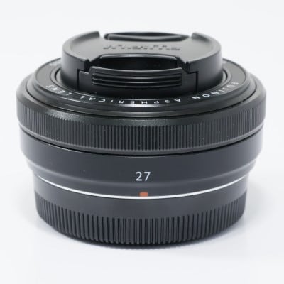 フジノンレンズ XF27mmF2.8 ブラック