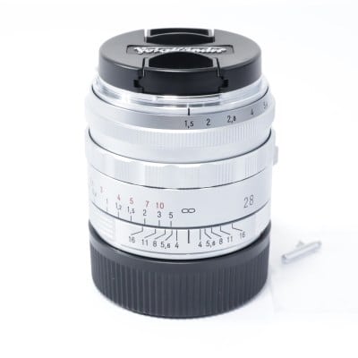 NOKTON Vintage Line 28mm F1.5 Aspherical Type II VM シルバー
