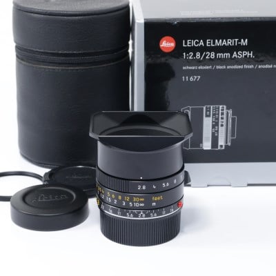 ライカ エルマリートM f2.8/28mm ASPH. ブラック 11677