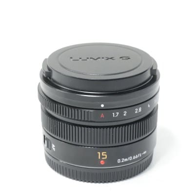 LEICA DG SUMMILUX 15mm/F1.7 ASPH. ブラック H-X015-K
