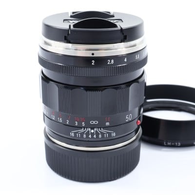 APO-LANTHAR 50mm F2 Aspherical VM ブラックペイント フジヤカメラ80周年記念モデル