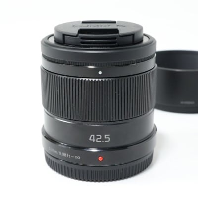 LUMIX G 42.5mm/F1.7 ASPH./POWER O.I.S. ブラック H-HS043-K