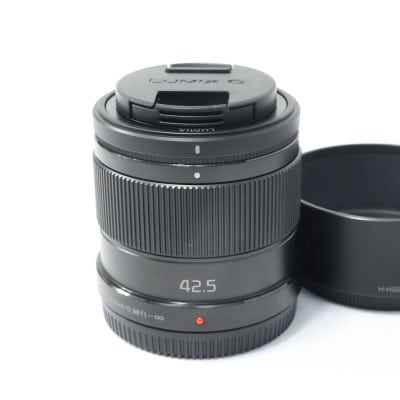 LUMIX G 42.5mm/F1.7 ASPH./POWER O.I.S. ブラック H-HS043-K