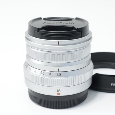 フジノンレンズ XF16mmF2.8 R WR シルバー