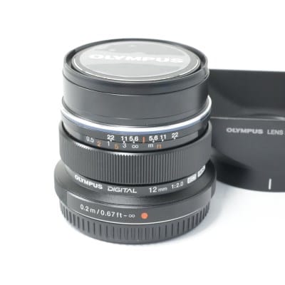 M.ZUIKO DIGITAL ED 12mm F2.0 ブラック