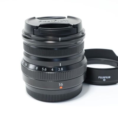 フジノンレンズ XF16mmF2.8 R WR ブラック