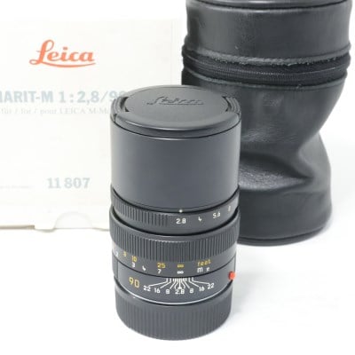 エルマリート M 90mm F2.8 新型 E46 ブラック